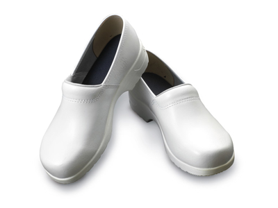 White Clogs With Heel Size. 36