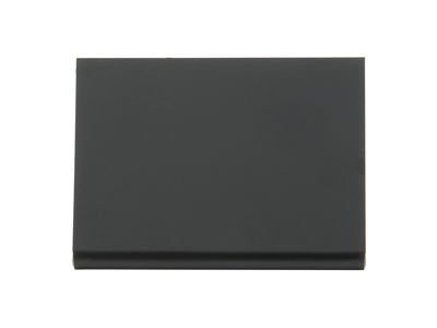 Table board L-shaped 7x7.5x3.5 cm black