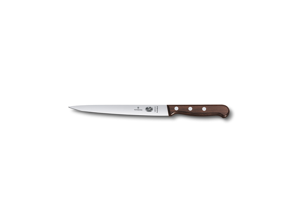 Fillet knife, 18 cm, Victorinox, Wooden handle