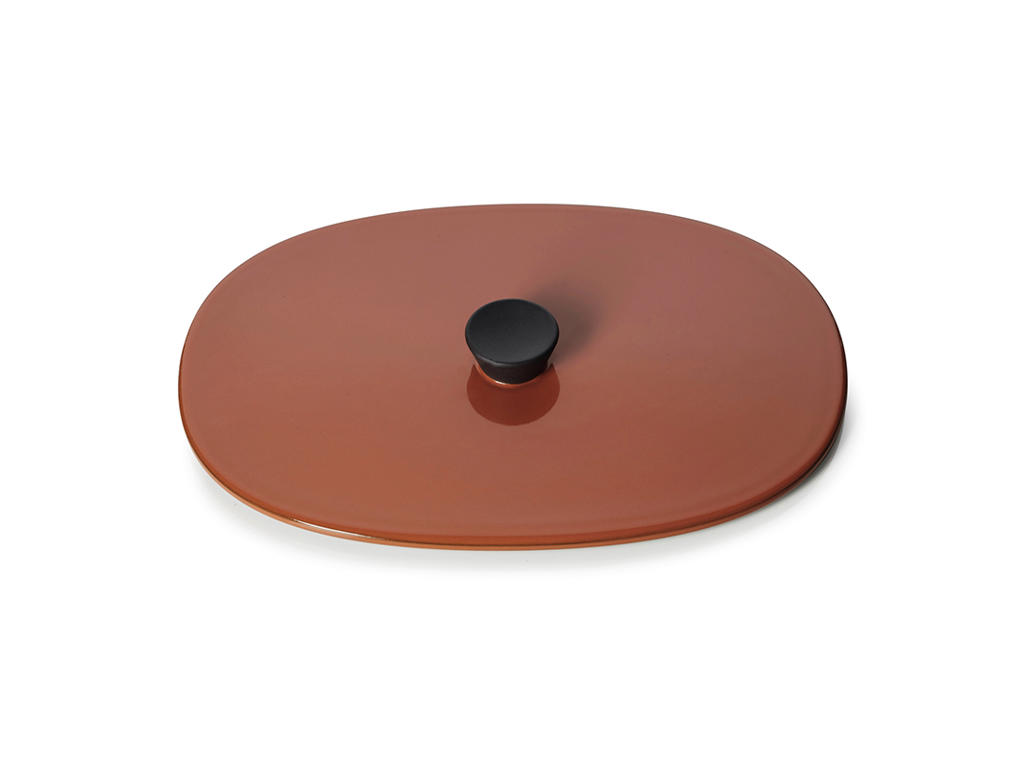 Lid for dish 19x13 cm Brown Caractere Culinaire