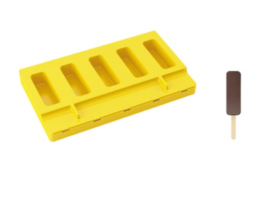 Ice mold Silicone 5 pcs with 50 pcs sticks