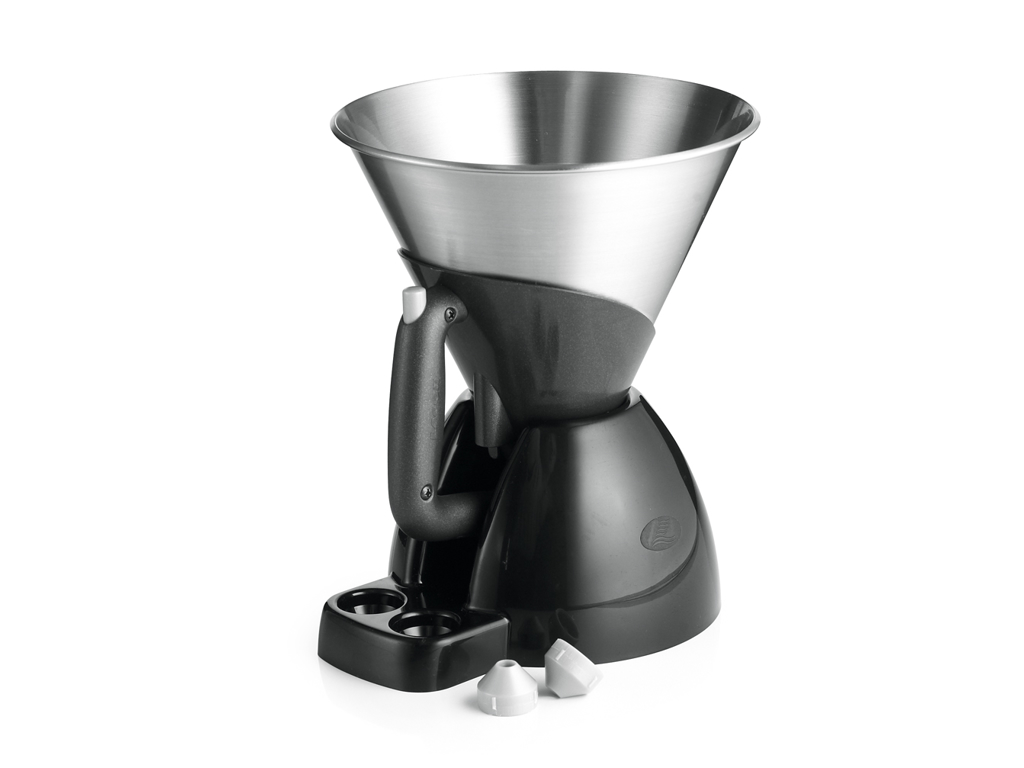 Portion funnel RF/plastic deluxe with 3 nozzles