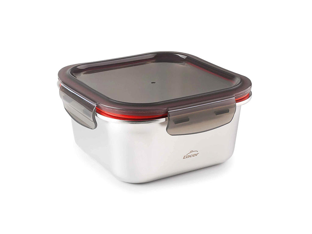 Food box RF/plastic lid 14x14x7 cm