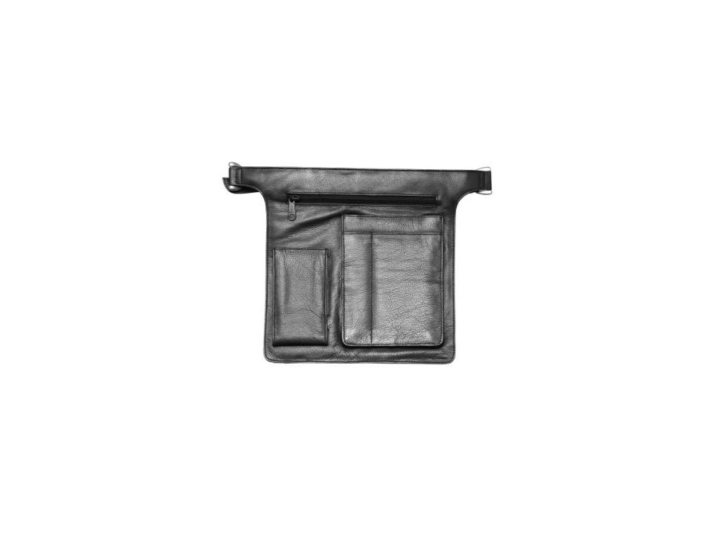 Pouch belly belt 2 pockets + zipper pocket