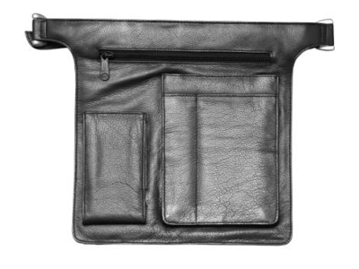 Pouch belly belt 2 pockets + zipper pocket