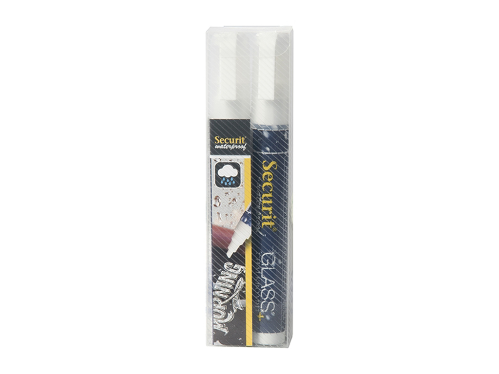 Marker white 2-6 mm 2 pcs water-resistant