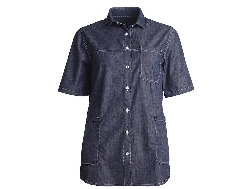 Funktionsskjorte Dame dark ocean XL