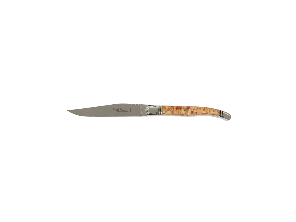 Steak knife, Laguiole Prestige, Handle of birch