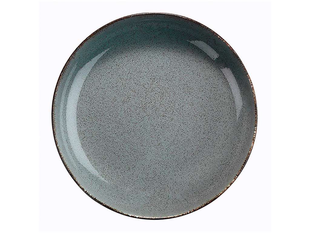 Plate deep Ø 20 cm Pearl blue