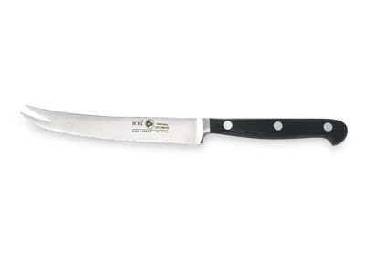 Tomato Knife - Forged Steel - Black - 130mm