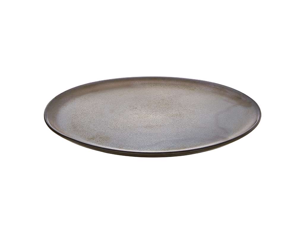 RAW Plate Ø28 cm Metallic brown