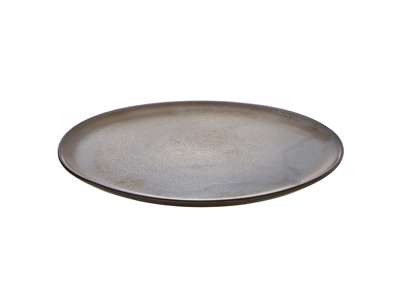 RAW Plate Ø28 cm Metallic brown