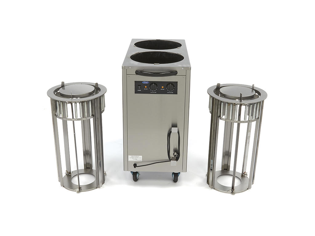 Plate warmer 2x40 pcs Ø30 cm