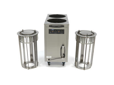 Plate warmer 2x40 pcs Ø30 cm