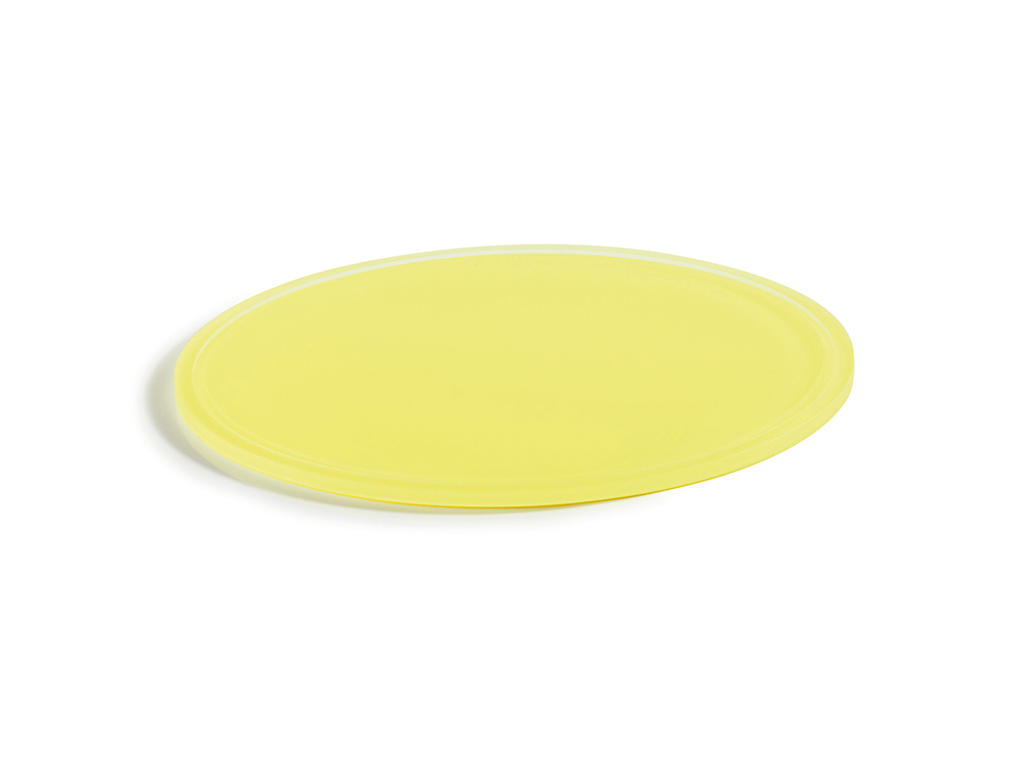 Tray Round for bell 30 cm Yellow Mealplak