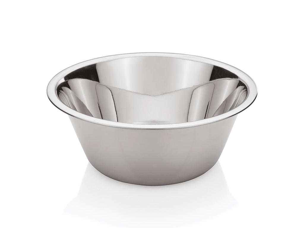 Conical stainless steel bowl 3.5 liters Ø 24cm