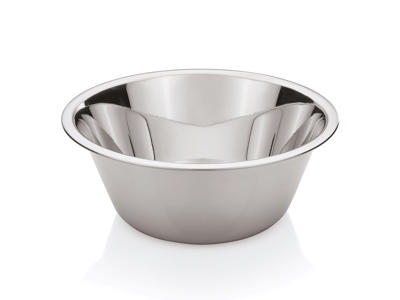 Conical stainless steel bowl 3.5 liters Ø 24cm