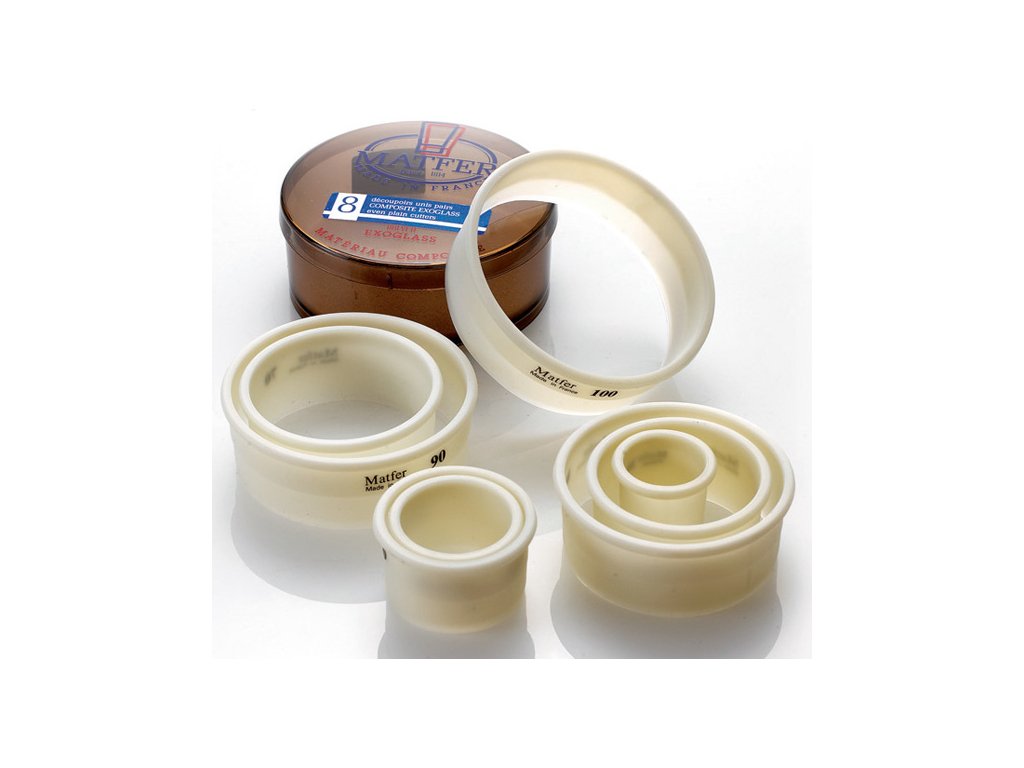 Cutter set 8 pieces 30-100 mm x 3.5 cm e