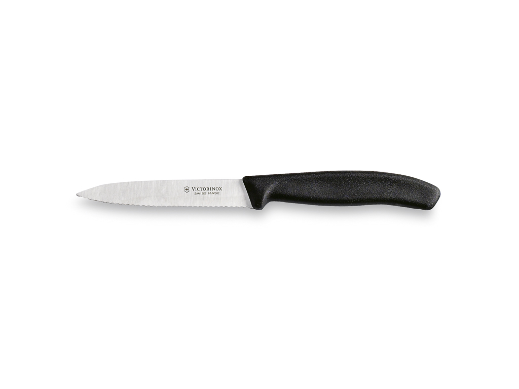 Herb knife, 10 cm, Victorinox, with serrated edge