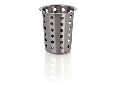 Cutlery basket round RF Ø 10 cm, H: 13.5 cm