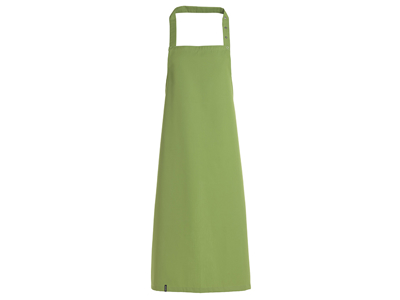 Smock apron w/o pockets leaf green 70x100