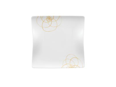 Bloom plate square 160 mm