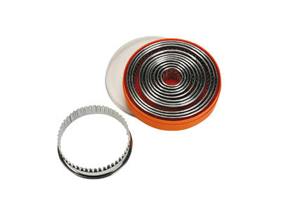 Cutter set ribbed RF 9 pieces