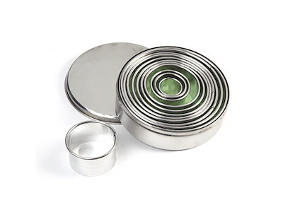 Cutter Set Smooth 12 pcs 22-110mm