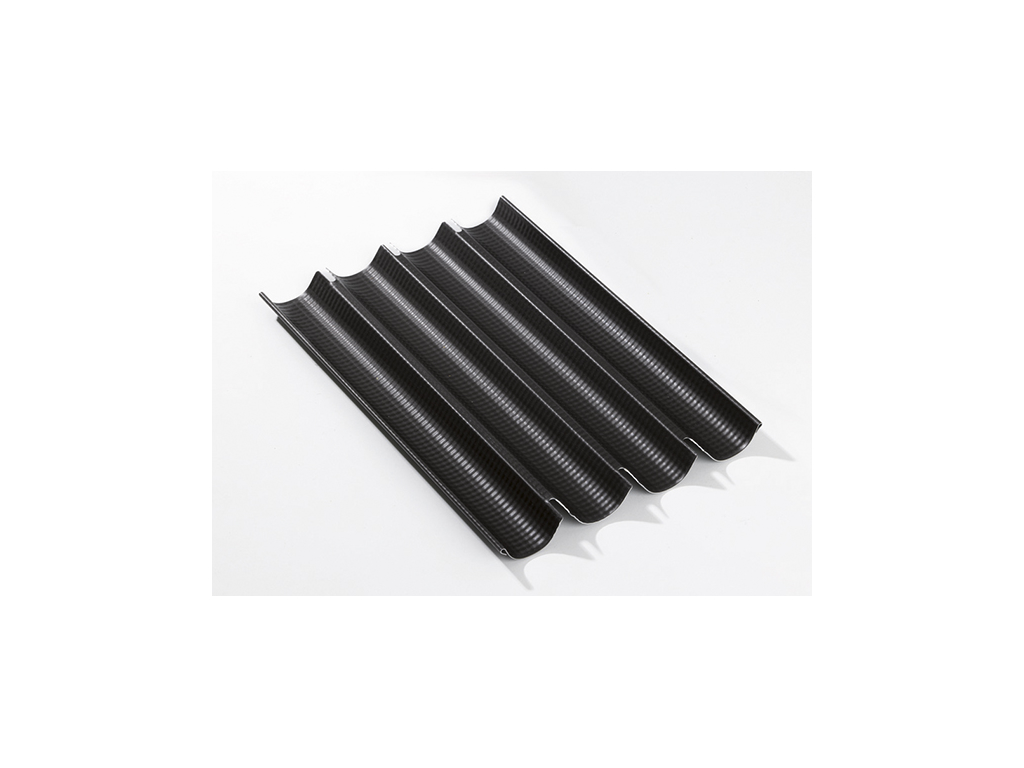 Flute form for 4 bread 380x275 mm