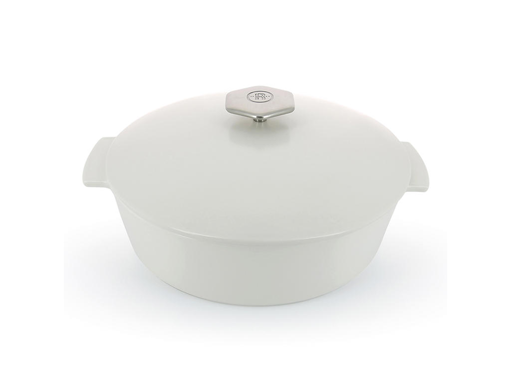 Pot Ø28 cm Satin White Induction Revolution 2