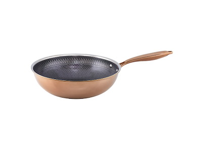 Wok Hybrid 28 cm Rose Gold