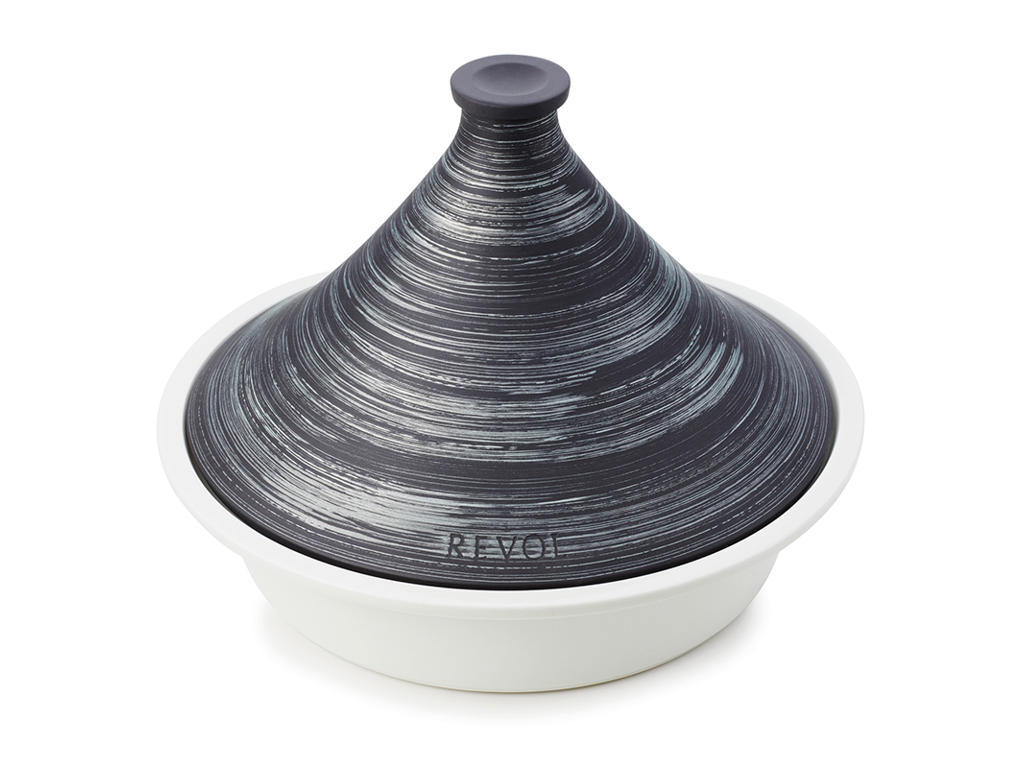 Tagine Ø32 cm Unglazed Black Induction Revolution 2
