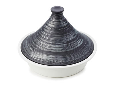 Tagine Ø32 cm Unglazed Black Induction Revolution 2