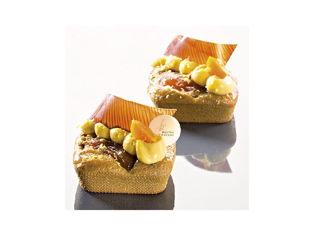 Baking mold Formasil 12 pieces square 71 ml