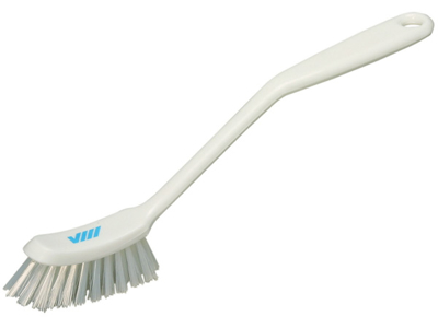 Dishwashing brush white narrow nylon brushes