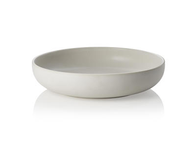 Plate - Stoneware - White - 800ml - Ø22cm - 50x220x220mm