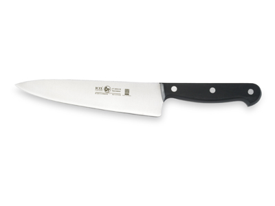 Chef's Knife - Stainless Steel - Black - 180mm - 56HRC