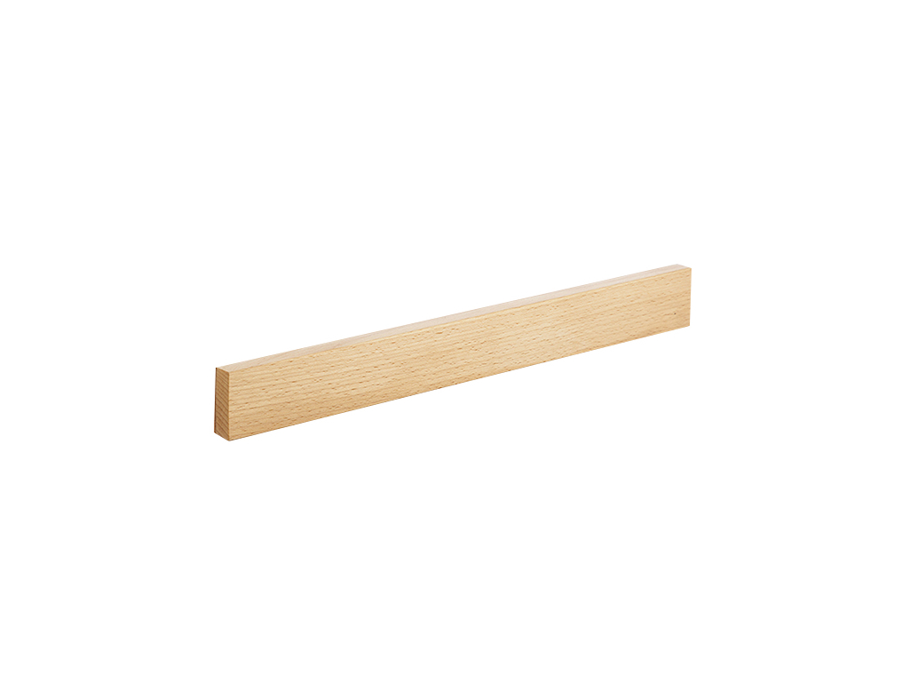 Knife magnet wood - Beech 395 mm