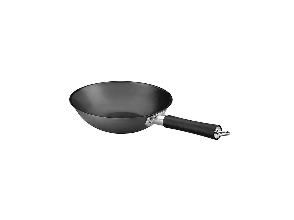 Wok Non-stick steel Ø28 h 8.5 Cm
