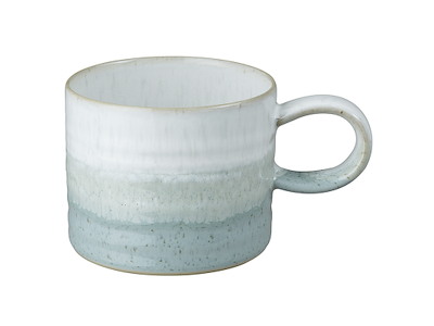 Denby Kiln Mug with Handle – Ridged Green 295 ml