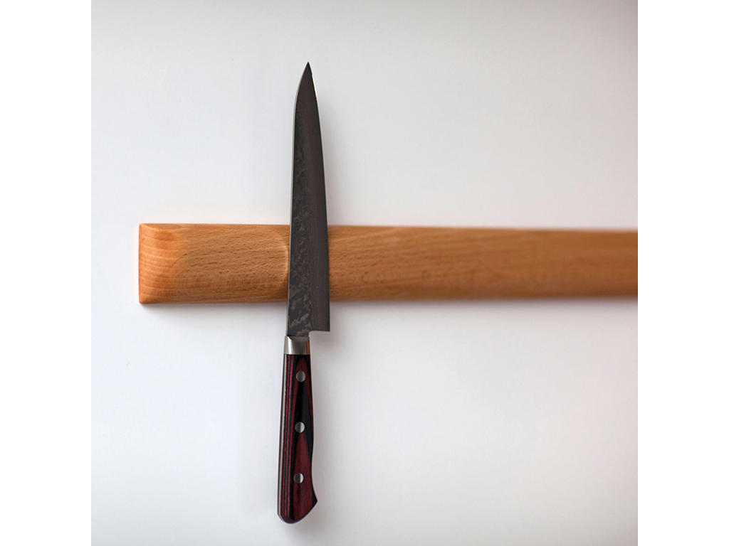Knife magnet 3D Beech 445 mm