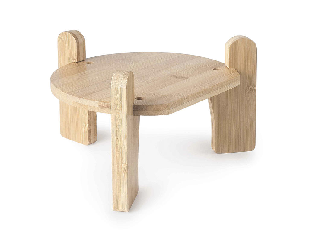 Foot for drink dispenser wood Ø18