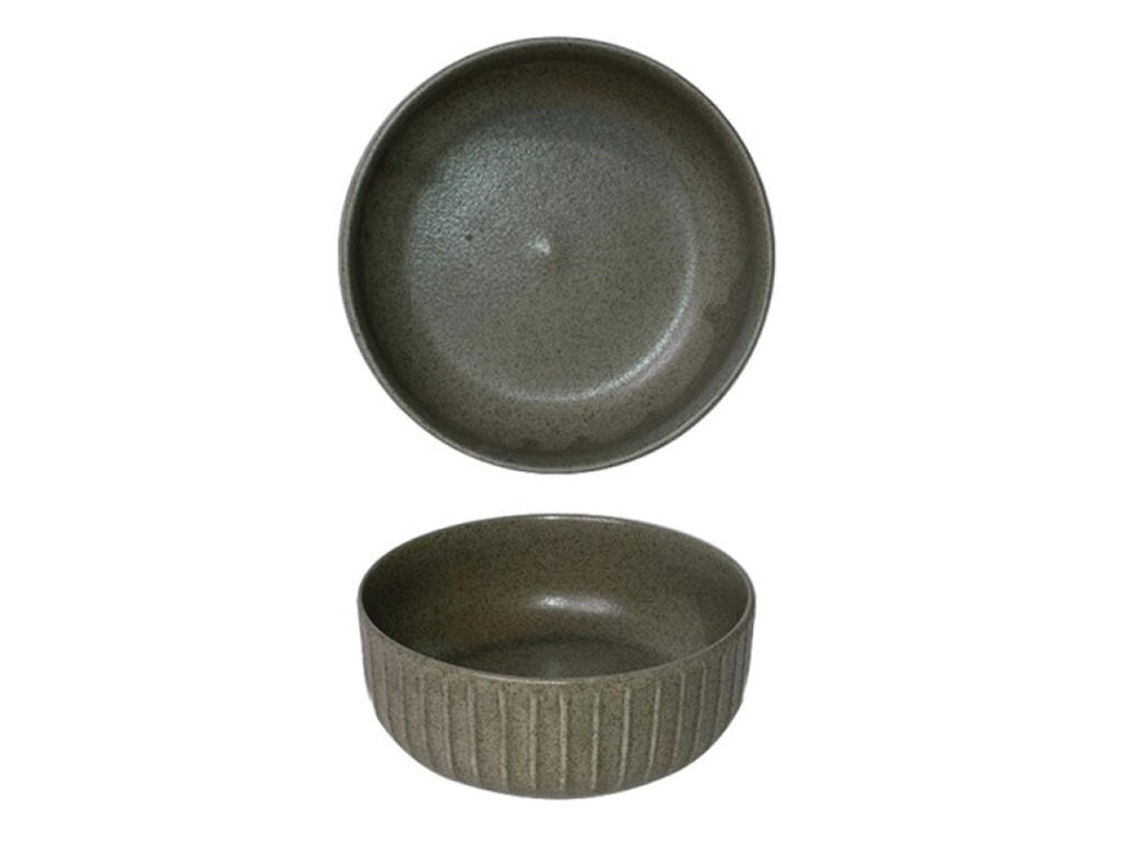 Bowl High Ø13 cm Gray Gordion