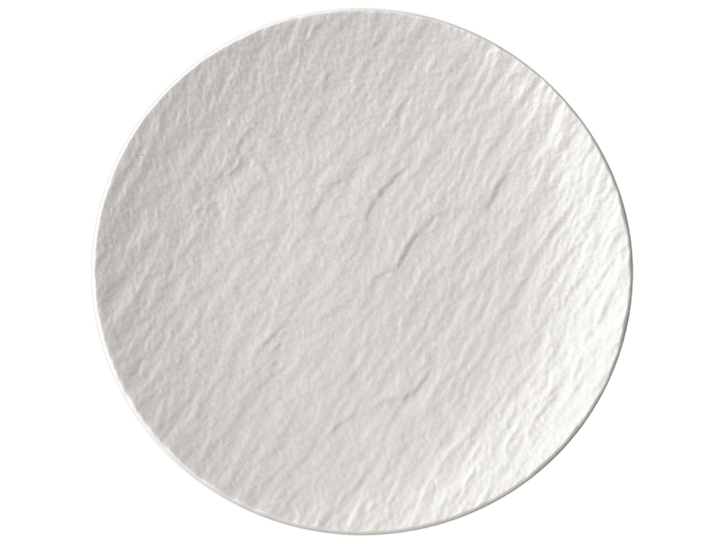 The Rock plate white Ø21 cm