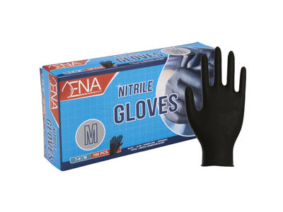 Disposable Glove Black M Nitrile 100 pcs.