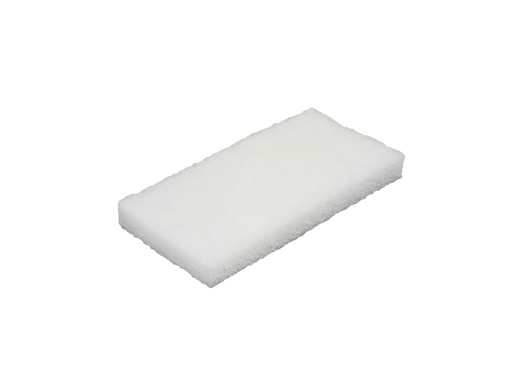 Scrub nylon white fine per piece.