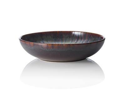 Bowl - Stoneware - Brown - 280x280x70mm - 2ltr - Dishwasher Safe - Stackable
