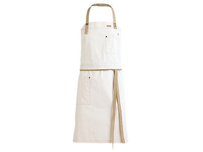 Smækforklæde RAW White