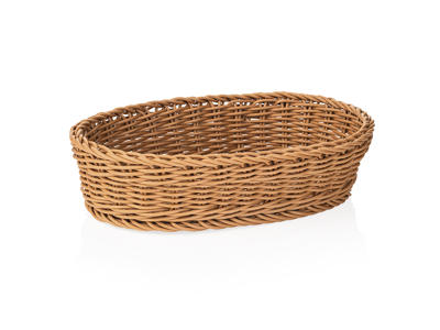 Bread Basket Beige 28x16x8 cm Weaver Pro