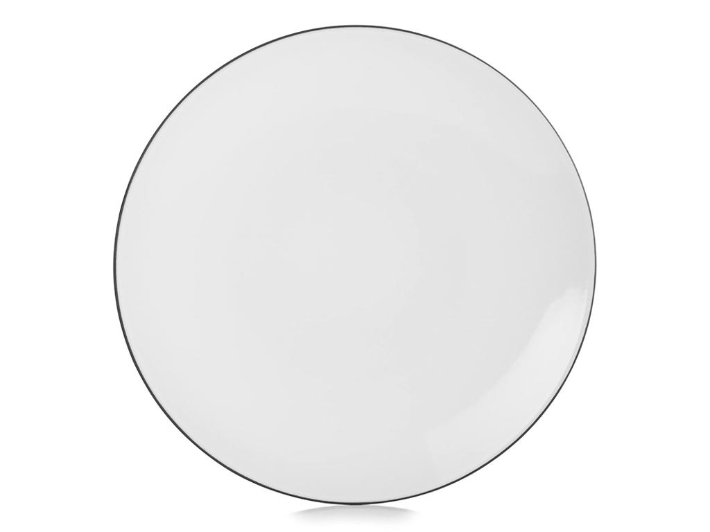Plate Ø31 cm White Equinoxe